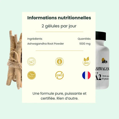 Ashwagandha Anti-Stress K2